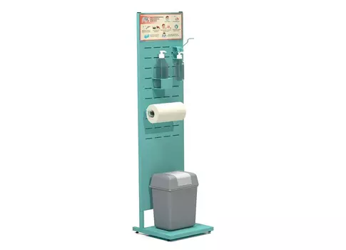 Стойка для дезинфектора (381х401х1525 мм)