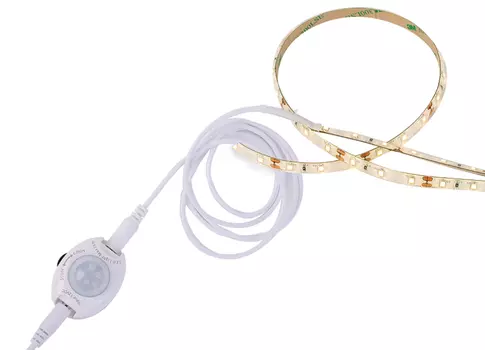 Светодиодная лента для подсветки детской или односпальной кровати 1x1