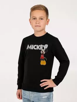 Свитшот детский Mickey, черный, на рост 106-116 см (6 лет)