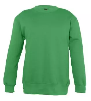 Свитшот детский New supreme kids 280 ярко-зеленый, на рост 118-128 см