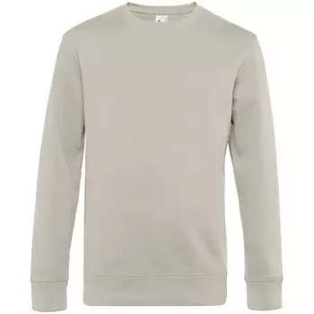 Свитшот унисекс King, дымчато-серый, размер M