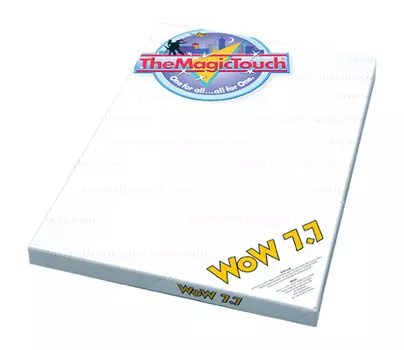 WoW 7.7 A4 (Термотрансферная бумага с подложкой для темного текстиля)