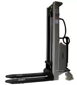 Ручной гидравлический штабелер с электроподъемом_SES 1525