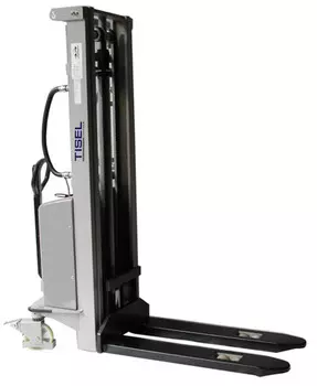 Ручной гидравлический штабелер с электроподъемом_SES 1530