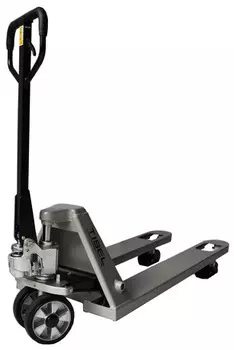 Тележка гидравлическая с нестандартной длиной вил_T25B685 (с широкими вилами)