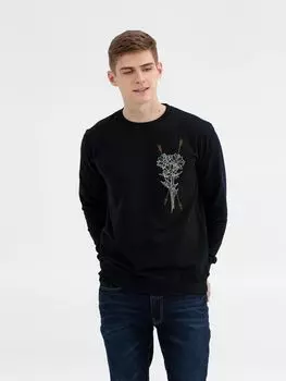 Толстовка «Источник. Стрела», черная, размер L