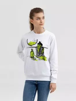 Толстовка «Любительница», белая, размер L