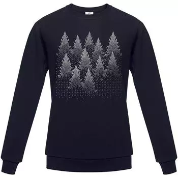 Толстовка мужская «ПиксЕли», темно-синяя, размер S