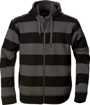 Толстовка мужская PRESCOTT, серая с черным, размер S