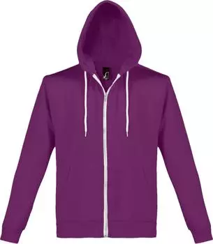 Толстовка на молнии SILVER 280 фиолетовая, размер M