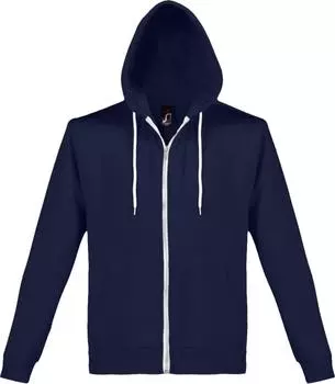 Толстовка на молнии SILVER 280 синяя, размер M