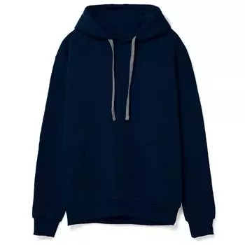 Толстовка с капюшоном Kirenga Heavy, темно-синяя, размер 5XL