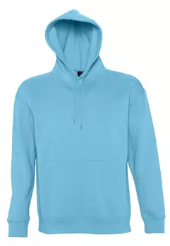 Толстовка с капюшоном SLAM 320, бирюзовая, размер M