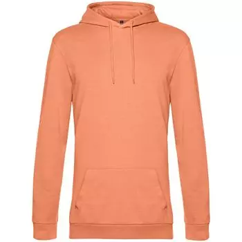 Толстовка с капюшоном унисекс Hoodie, светло-оранжевая, размер M