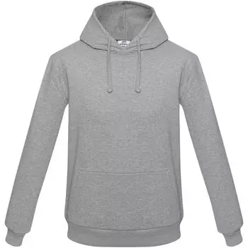 Толстовка с капюшоном Unit Kirenga серый меланж, размер XS