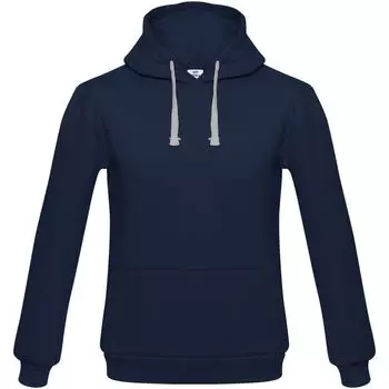 Толстовка с капюшоном Unit Kirenga темно-синяя, размер M