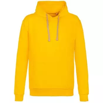 Толстовка с капюшоном Unit Kirenga желтая, размер S