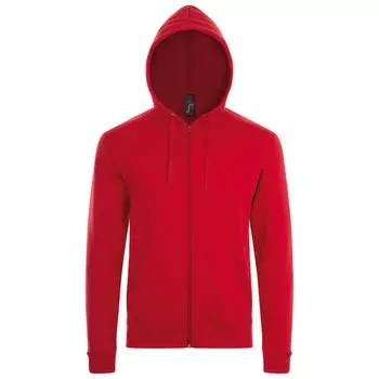 Толстовка унисекс STONE красная, размер S