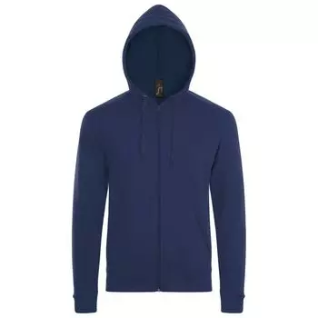 Толстовка унисекс STONE темно-синяя, размер M