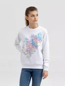 Толстовка Vibrance, белая, размер S