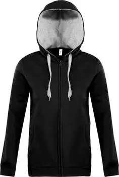 Толстовка женская SOUL WOMEN 280 черная, размер L