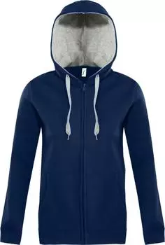 Толстовка женская SOUL WOMEN 280 темно-синяя, размер M