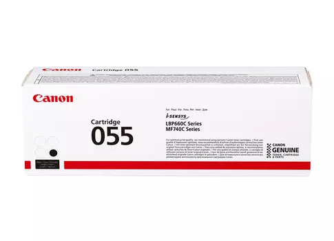 Тонер-картридж Cartridge 055 BK (3016C002)