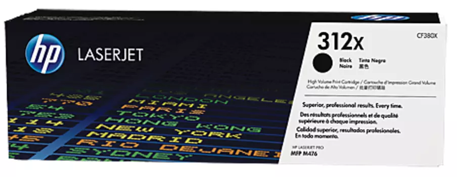 Тонер-картридж 312X LaserJet (CF380X)