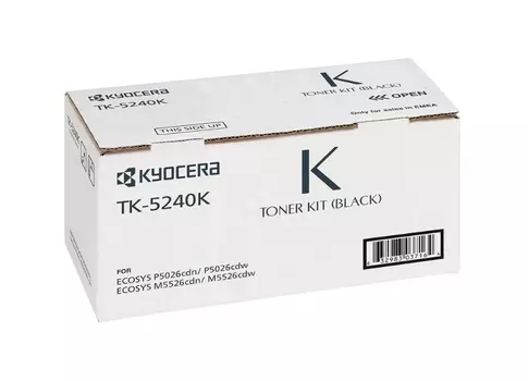 Тонер-картридж Mita TK-5240K для P5026cdn/cdw, M5526cdn/cdw