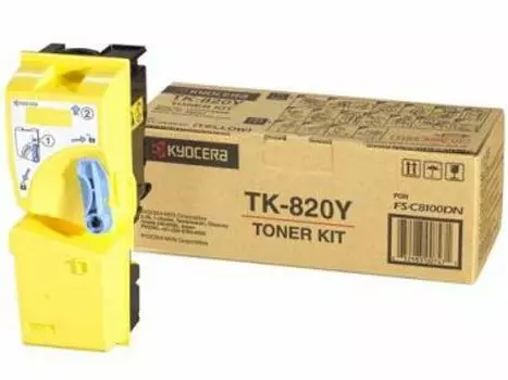 Тонер-картридж TK-820Y