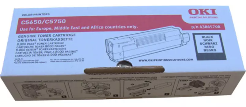 Тонер-картридж TONER-K-C5650/5750-NEU (43872324 / 43865740 / 43865708)