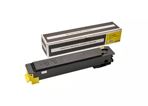 Тонер-картридж TK-5205Y с чипом для Kyocera