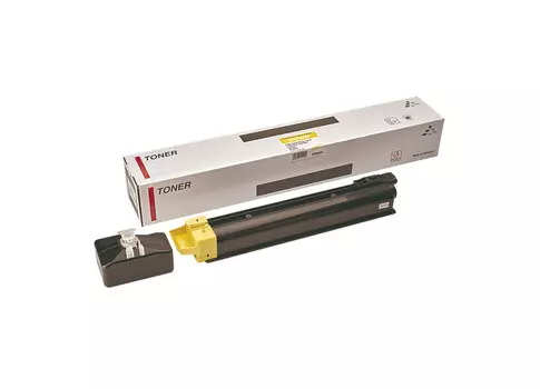Тонер-картридж TK-8315Y с чипом для Kyocera