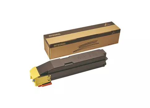 Тонер-картридж TK-8505Y с чипом для Kyocera