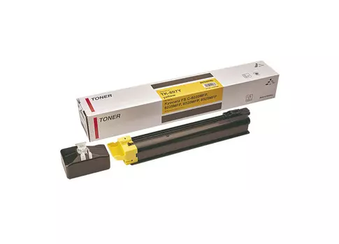 Тонер-картридж TK-895Y с чипом для Kyocera