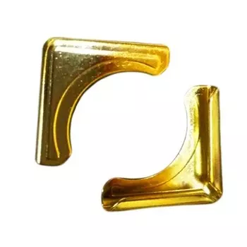 Уголок 14 мм Small Embossed PМ, 3.2 мм (золото)