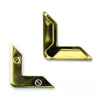 Уголок 16 мм M. L, 3.2 мм Dummy Rivet (золото)