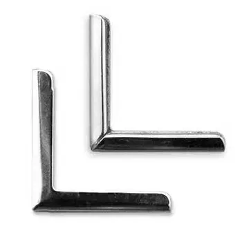 Уголок 19 мм NOTECASE, 1.8 мм (серебро)