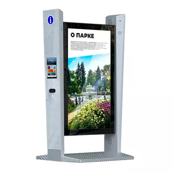 Уличный сенсорный киоск Крым 55
