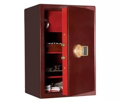 Взломостойкий сейф_Карат 67T EL Gold (ASK) (вишня)