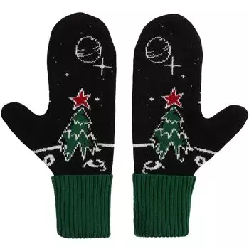 Варежки «Куранты», размер L