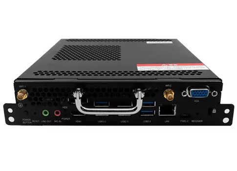 Опции для интерактивных панелей_Встраиваемый компьютер OPS i7 для i7-8700+8 ГБ+SSD 256 Гб (с предустановленной Win10 без активации)
