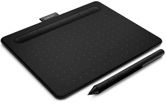 Графический планшет_Intuos S Bluetooth, черный (CTL-4100WLK-N)