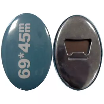 Заготовки для бутылочных открывалок 45x69 мм, 100 шт