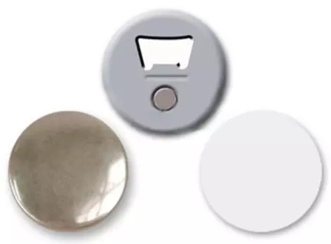 Заготовки для бутылочных открывашек d56 мм, магнит, 100 шт