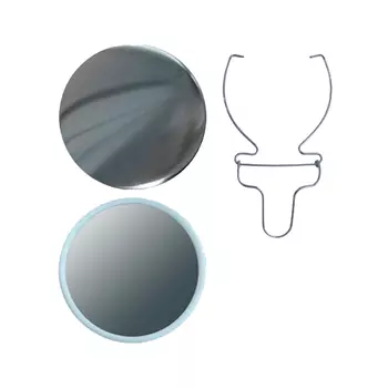 Заготовки для настольных зеркал d110 мм, с подставкой, 100 шт