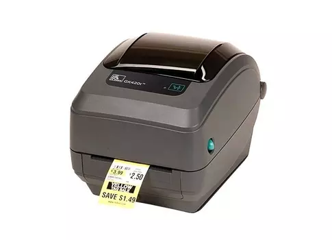 Zebra GK420t (GK42-102221-000) с отделителем этикеток
