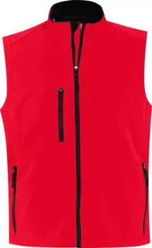 Жилет мужской софтшелл RALLYE MEN красный, размер L