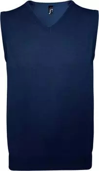 Жилет унисекс GENTLEMEN темно-синий, размер XXL