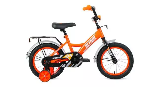 ALTAIR KIDS 14 (14" 1 ск.) 2020-2021, ярко-оранжевый/белый, 1BKT1K1B1005